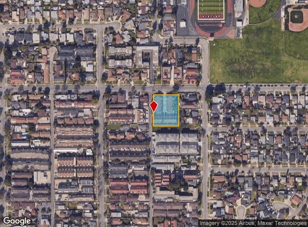  11932 207Th St, Lakewood, CA Parcel Map