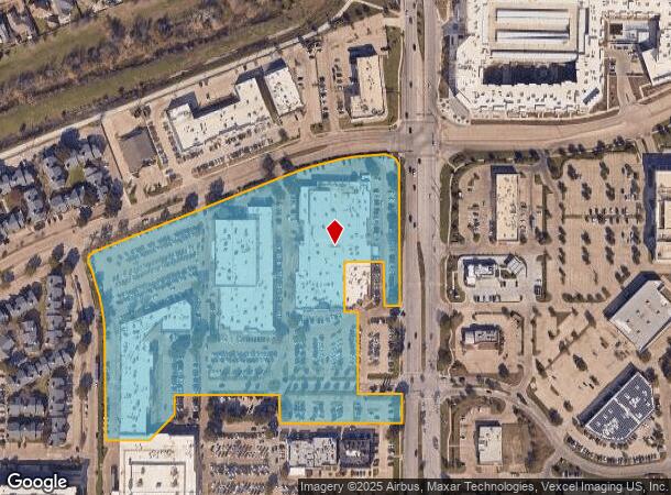  2625 Old Denton Rd, Carrollton, TX Parcel Map