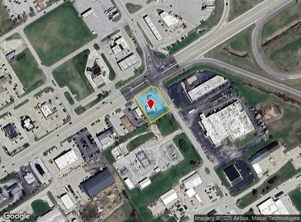 601 Old Wheatland Rd, Vincennes, IN Parcel Map