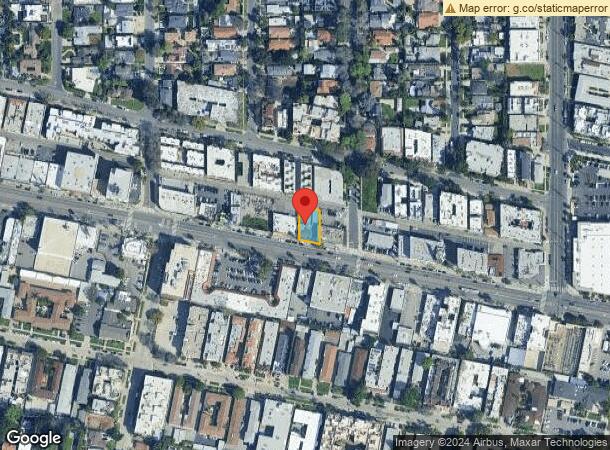  15013-15015 Ventura Blvd, Sherman Oaks, CA Parcel Map