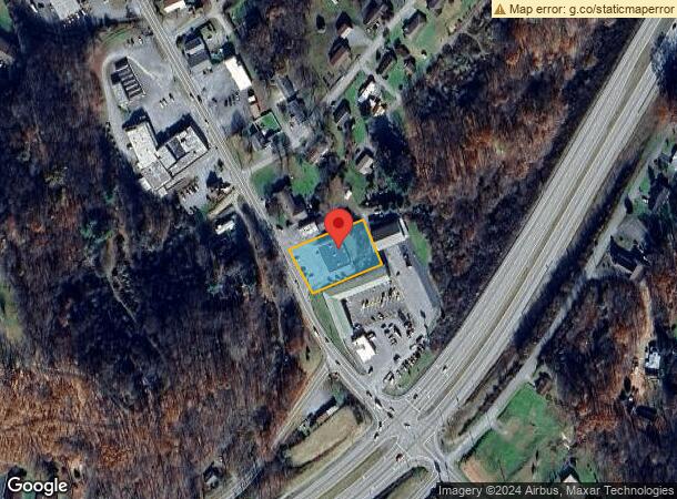  1277 Broad St, Summersville, WV Parcel Map