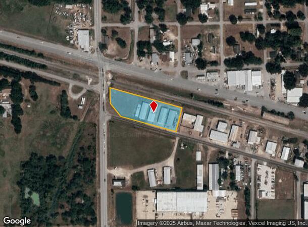 3108 Washington St, Hempstead, TX Parcel Map