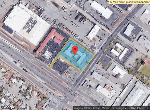  11049 Gateway Blvd W, El Paso, TX Parcel Map