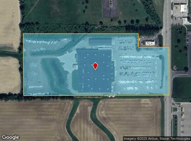 7945 N Alger Rd, Alma, MI Parcel Map
