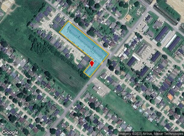  6775 25Th St, Groves, TX Parcel Map