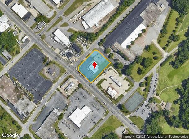  1801 S Main St, High Point, NC Parcel Map