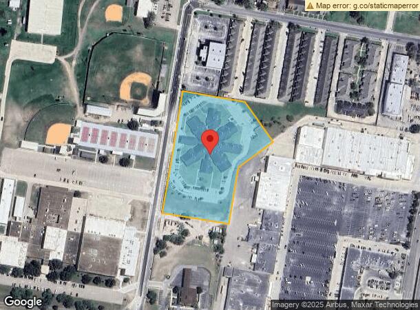  4162 Wildcat Dr, Corpus Christi, TX Parcel Map