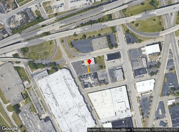  134 Zeigler St, Dayton, OH Parcel Map