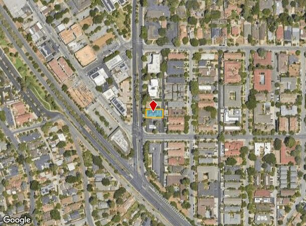  477 S San Antonio Rd, Los Altos, CA Parcel Map