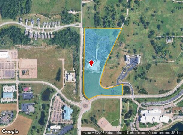  500 Sw Wanamaker Rd, Topeka, KS Parcel Map