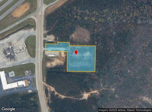 2575 Whitesville Rd, Lagrange, GA Parcel Map
