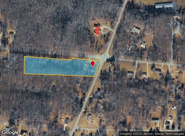 414 Spur Rd, Greensboro, NC Parcel Map