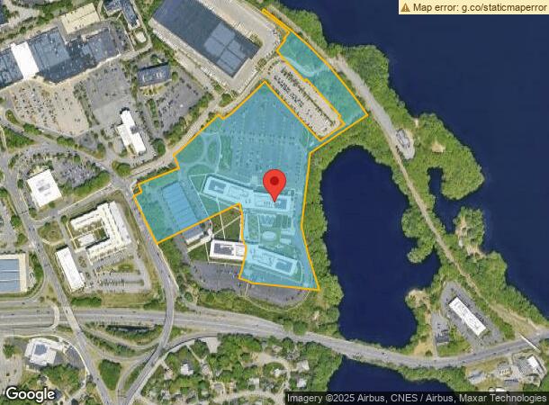  1 Lakeside Campus Dr, Natick, MA Parcel Map