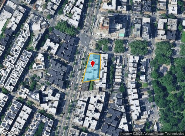  1560 Grand Concourse, Bronx, NY Parcel Map