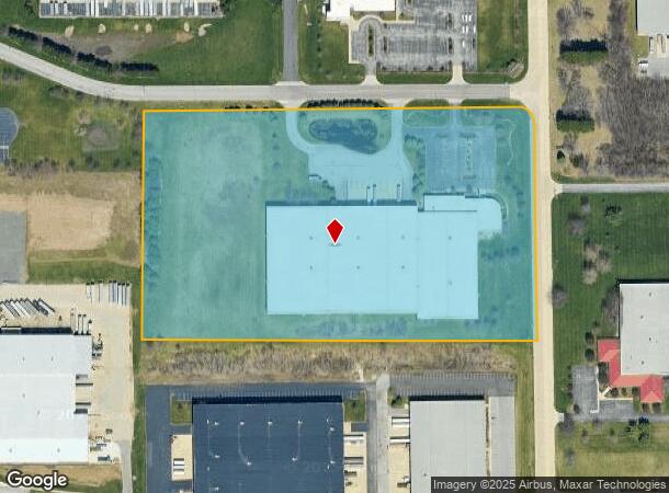 3751 N Olive Rd, South Bend, IN Parcel Map