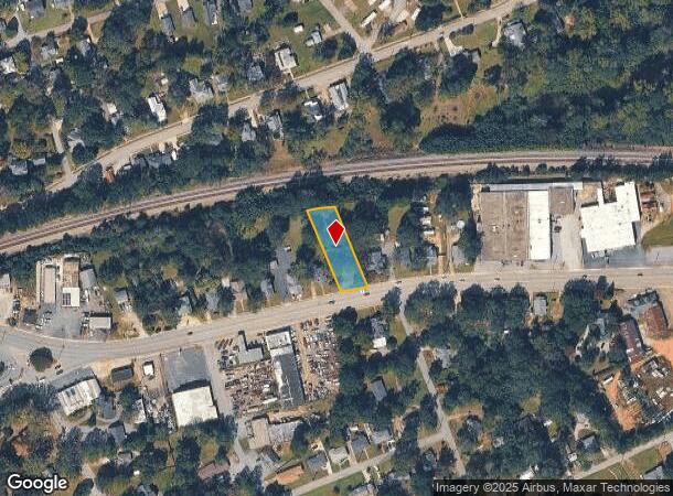  737 E Main St, Easley, SC Parcel Map