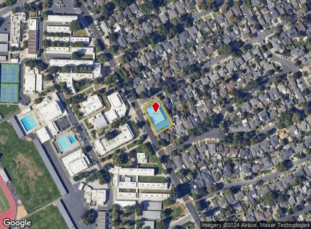  2060 Cottle Ave, San Jose, CA Parcel Map