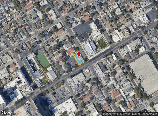  345 E Santa Clara St, San Jose, CA Parcel Map