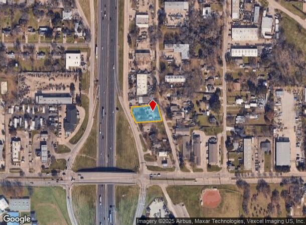  1106 Singleton Blvd, Irving, TX Parcel Map