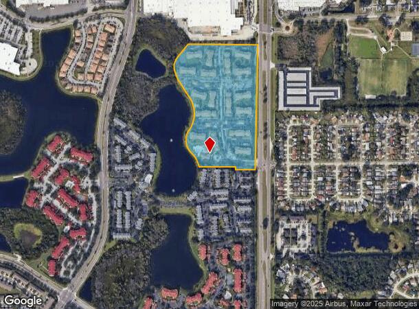 1210 Westbury Pointe Dr, Brandon, FL Parcel Map