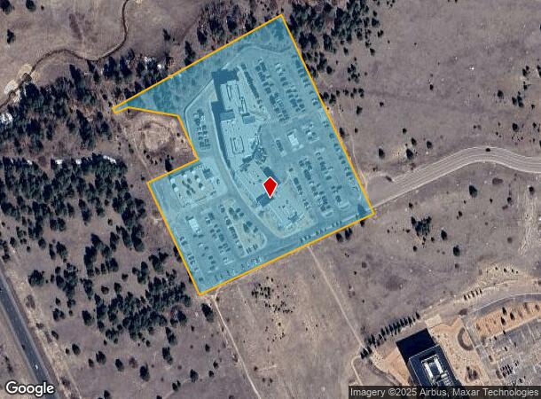  12515 Academy Ridge Vw, Colorado Springs, CO Parcel Map