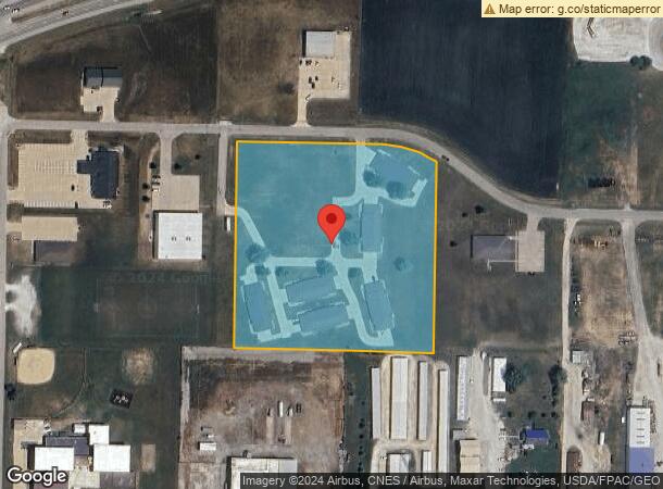  3 Industrial Park Rd, Monmouth, IL Parcel Map