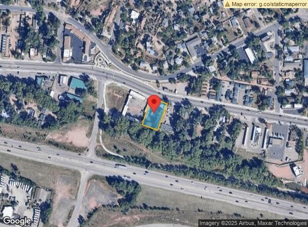  3501 W Colorado Ave, Colorado Springs, CO Parcel Map