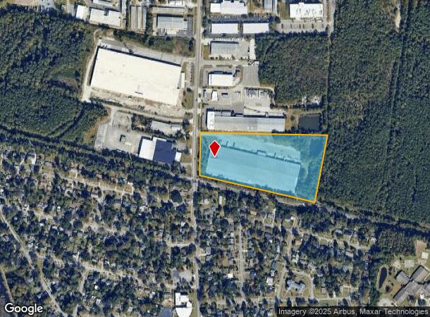 802 N 23Rd St, Wilmington, NC Parcel Map