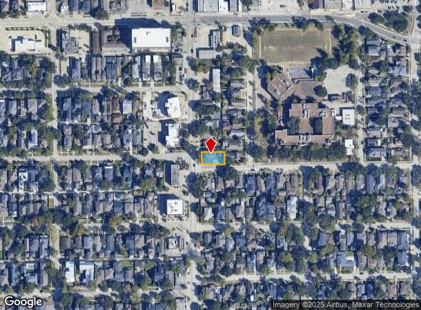  1133 Merrill St, Houston, TX Parcel Map