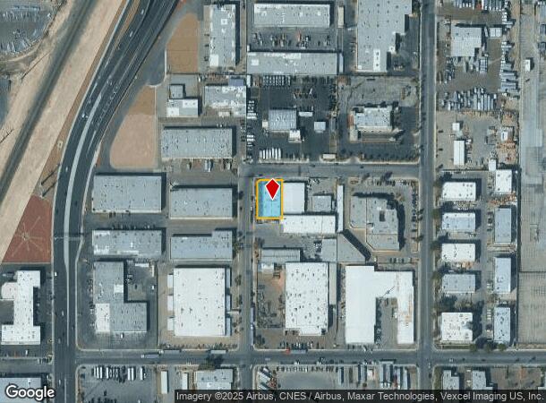  3575 W Naples Dr, Las Vegas, NV Parcel Map