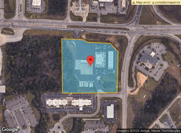  1403 Industrial Pkwy, Saraland, AL Parcel Map