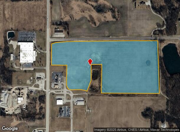 400 E E N, Albion, IN Parcel Map