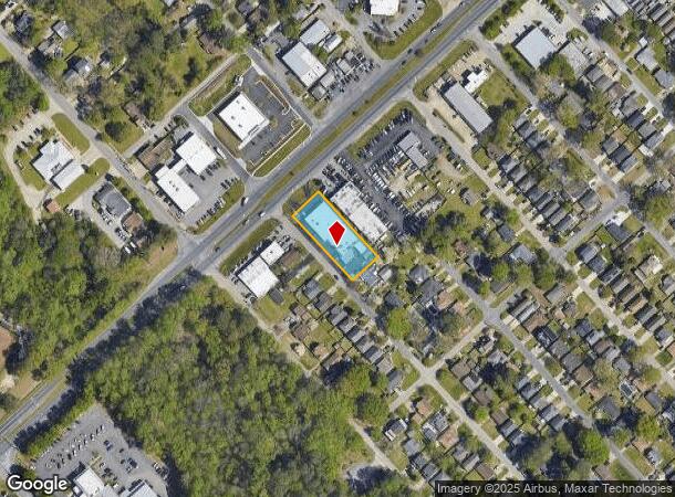  1218 S Military Hwy, Chesapeake, VA Parcel Map
