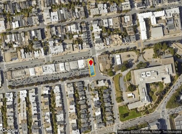  3401 California St, San Francisco, CA Parcel Map