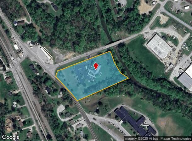  110 Industrial Park Ln, Rocky Top, TN Parcel Map