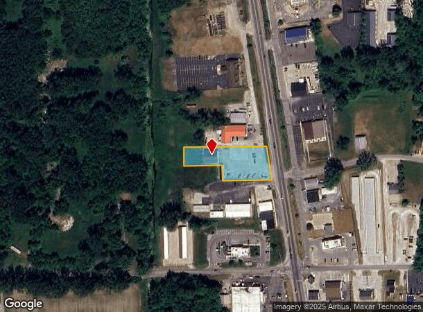 1015 S Huntington St, Syracuse, IN Parcel Map