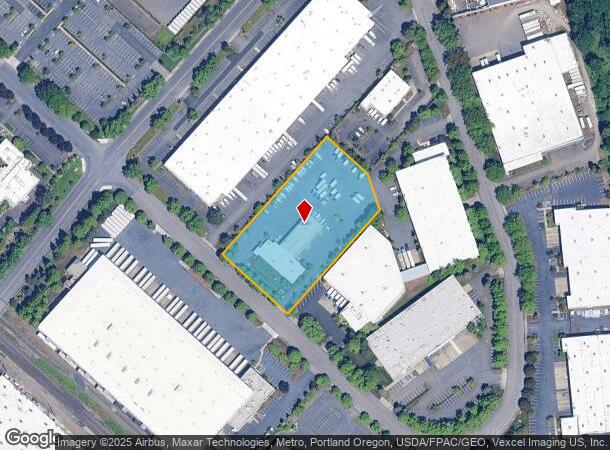 5909 N Cutter Cir, Portland, OR Parcel Map