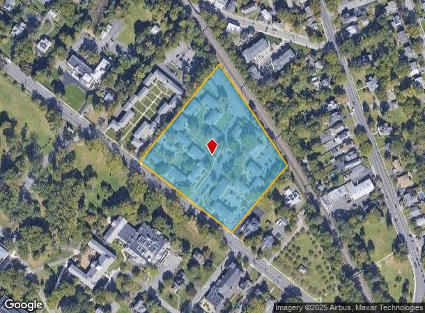  17 Madison Ave, Madison, NJ Parcel Map