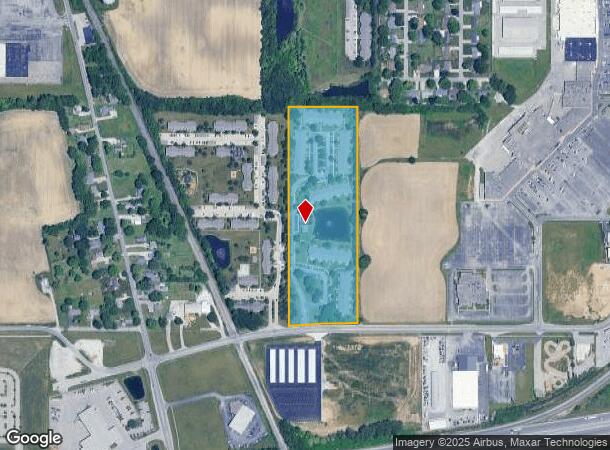  1430 E 60Th St, Anderson, IN Parcel Map