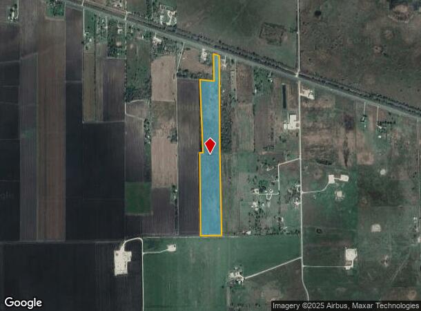  12447 Highway 36 S, Wallis, TX Parcel Map