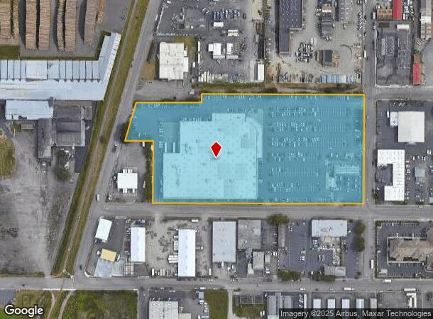 1006 W Wabash Ave, Eureka, CA Parcel Map