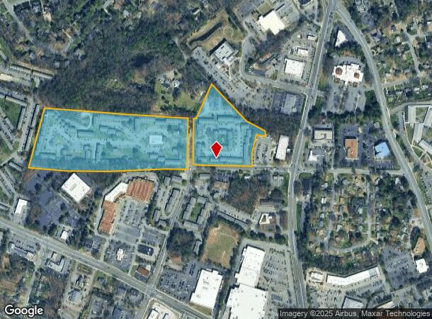 9007 Cloisters E, Henrico, VA Parcel Map