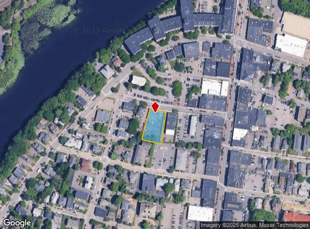  17 Spruce St, Waltham, MA Parcel Map