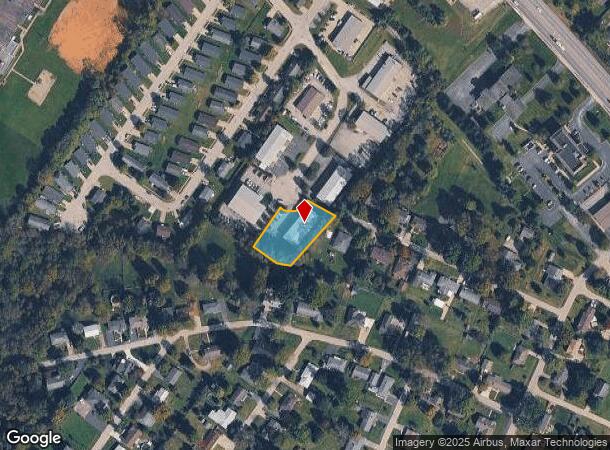 117 Collision Center Dr, Frankfort, KY Parcel Map