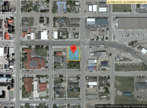  148 W Pine St, Pinedale, WY Parcel Map