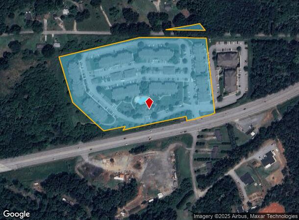 901 Meridian River Run, Spartanburg, SC Parcel Map
