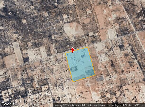 15095 W 42Nd St, Odessa, TX Parcel Map