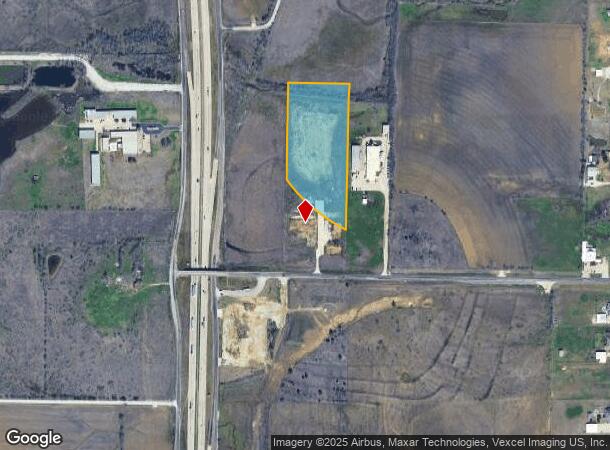 2824 Milam Rd E, Sanger, TX Parcel Map