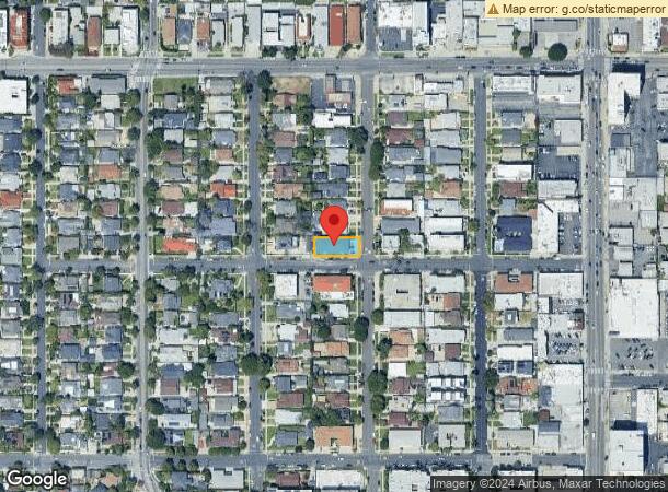  4651 Council St, Los Angeles, CA Parcel Map