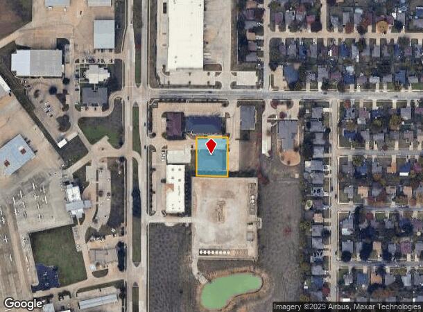  4927 S Collins St, Arlington, TX Parcel Map